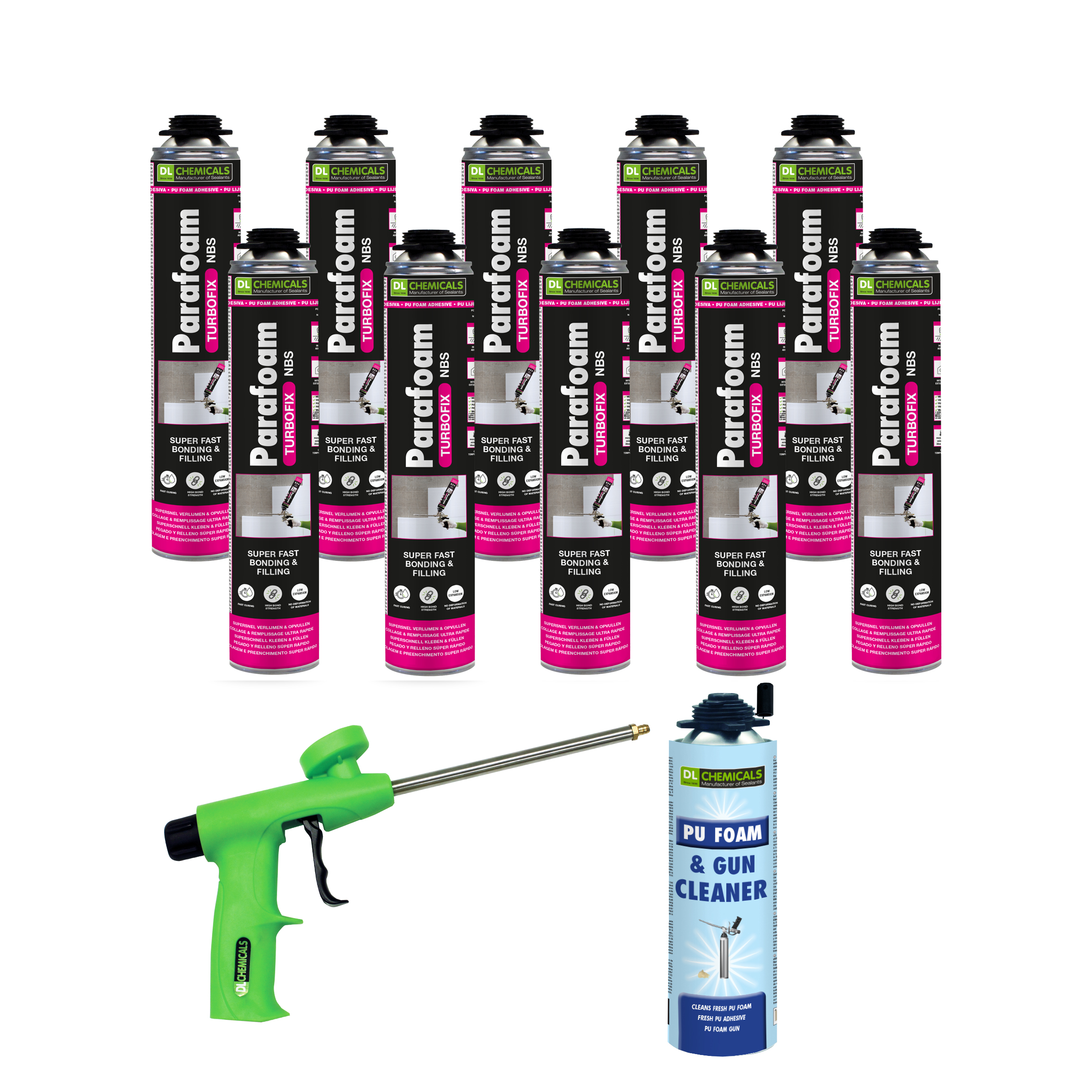 Fumi(๑˃̵ᴗ˂̵) Parafoam Turbofix NBS kit - DL Chemicals