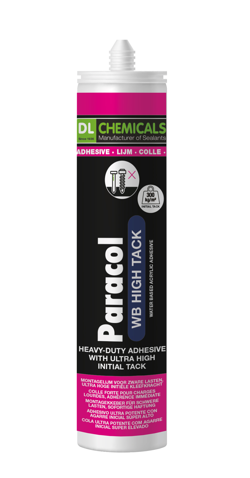 Paracol WB High Tack - DL Chemicals