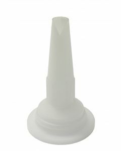 V-nozzle for foil bags
