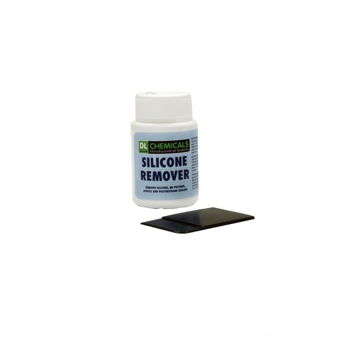 Chemical to outlet remove silicone