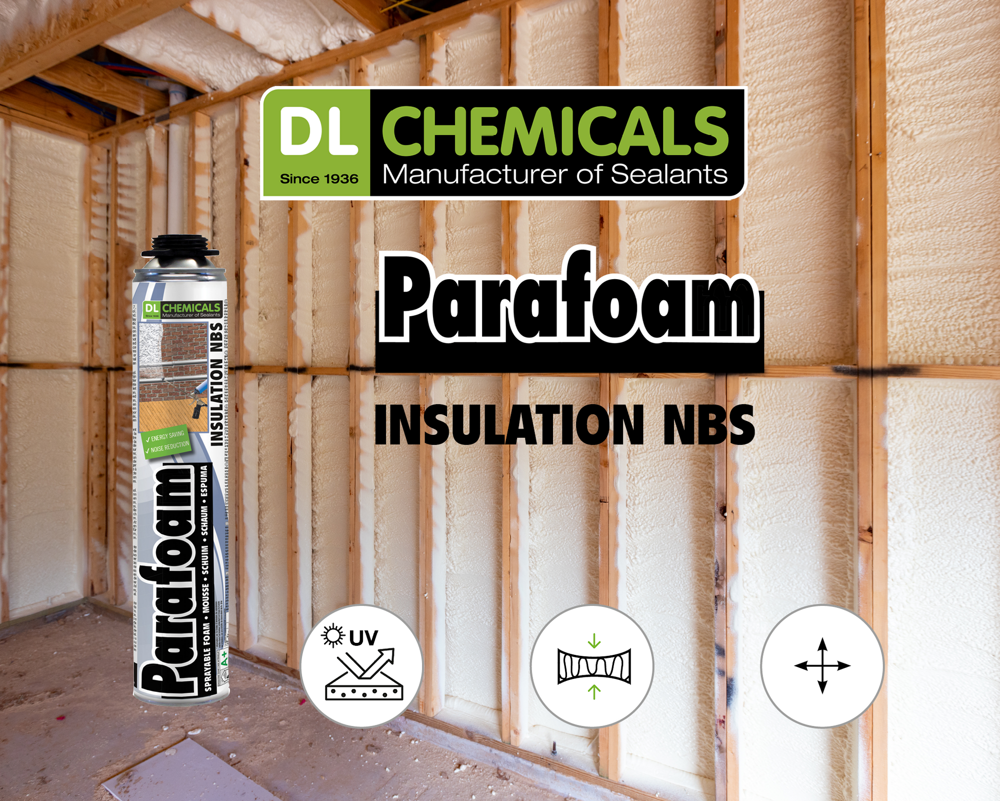 Easy, consistent and fast insulating with Parafoam Insulation NBS