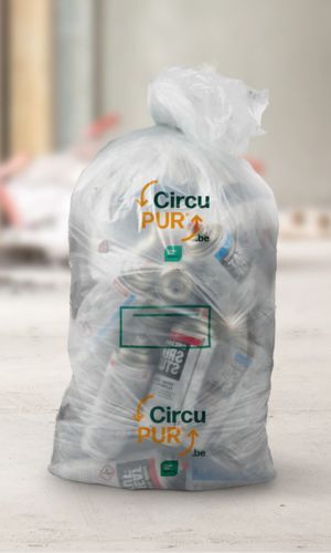 CircuPUR inzamelzak van 50 liter